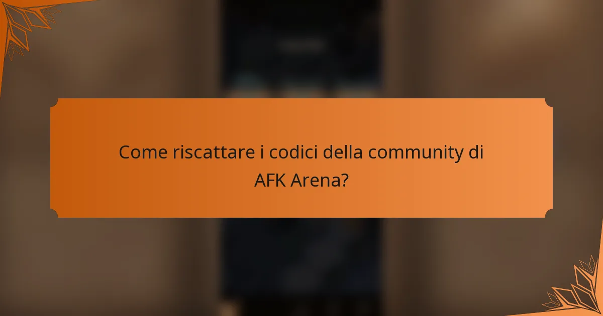 Come riscattare i codici della community di AFK Arena?